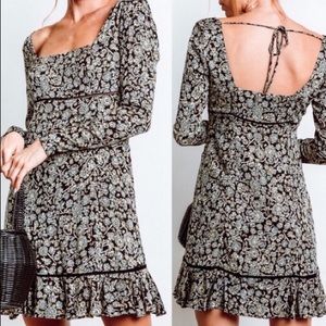 🍂🍁Free People ~ Boheme Floral Mini Dress🍁🍂